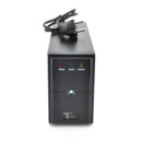 ИБП Ritar  E-RTM500 (300W) ELF-L, LED, AVR, 2st, 2xSCHUKO socket, 1x12V7Ah, metal Case Q4 (310*85*140)