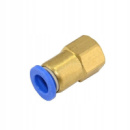 Пневматический быстросъём цанговое прямое 8мм*1/2« AIRKRAFT SPCF08-04