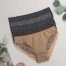 Труси сліпи жіночі Nicoletta Туреччина батал 2XL, 3XL, 4XL 5 шт.