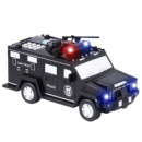 Дитячий сейф скарбничка з кодом та відбитком пальця у вигляді поліцейської машини NBZ Cash Truck Black