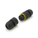Кабельный соединитель EW-M16-3P, под кабель 3,5-7 мм, 3P, 17.5A, 450V, Black