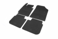Резиновые коврики (4 шт, Polytep) для Kia Cerato 3 2013-2018 гг