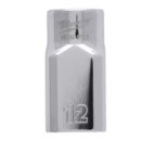 Головка торцева хромована 1/2'' 6гр. MILWAUKEE, 12мм