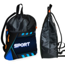 Рюкзак-мішок для взуття, спортивної форми Sport дитяча сумка для змінки з розширювачем (01406)