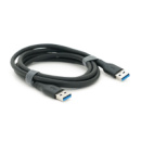 Кабель VEGGIEG V-U336, AM/AM , USB3.0, Black, длина 1,5м, Box
