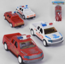 Машина 313-18 (360/2) «Поліцейський пікап», 2 кольори, інерція, 1шт в пакеті