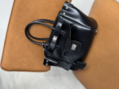 Сумка Balenciaga Bel Air Tote Bag Small size чорний+срібло — Premium