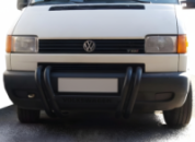 Кенгурятник ST006 Black (нерж) для Volkswagen T4 Caravelle/Multivan 1990-2003 гг