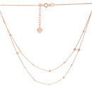Золотое колье CatalogSilver без камней (2074359) 450500 размер
