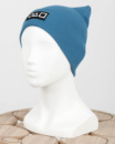 Жіноча зимова синя шапка