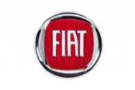 Эмблема (Красная, самоклеящаяся) 95 мм для Fiat