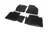 Резиновые коврики (4 шт, Niken 3D) для Toyota Corolla 2013-2019 гг