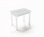 Стол обеденный раскладной Fusion furniture Ажур белый/Урбан лайт