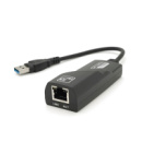 Конвертер USB3.0- Rj-45 Gigabit, Black, Blister