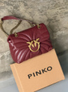 Жіноча сумка Pinko Mini Love Bag Puff Butterfly бордовий