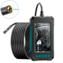 Эндоскоп профессиональный с ЖК 4.3” 5.5мм 1.8м MicroSD IP67 2 камеры, P40