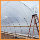 Плівка біла 30мкм|3м×100м|прозора|поліетиленова