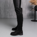 Ботфорты женские зимние Fashion Abu 3890 37 размер 24 см Черный