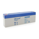 Аккумуляторная батарея Ultracell UL2.4-12 AGM 12V 2,4Ah  (178 x 35 x 60), 0.8 kg White Q10