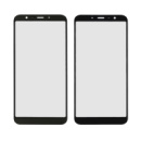 Стекло тачскрина c OCA плёнкой для Meizu M6T чёрное с олеофобным покрытием, закалённое