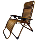 Шезлонг складной красный Ranger RA-3306