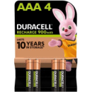 Аккумулятор Duracell AAA HR03 900mAh * 4 (5005015)