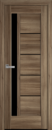 Міжкімнатні двері «Грета» BLK 600, колір золотий дуб , ліві