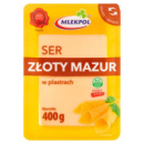 Сир нарізка Mlekpol Zloty Mazur 400g