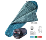 Cпальний мішок Hi-Tec Arez II 230x80 cм Right Zip Deep Teal/Silver Pine (HT-AREZ2-DSR)