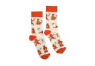 Шкарпетки RAO Socks Йога Котики (39-41) бежеві