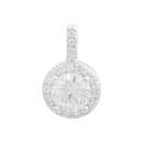 Серебряная подвеска CatalogSilver с фианитами (2191698)