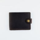 Класичний гаманець Skill із натуральної шкіри Crazy Horse SH115 (темно-коричневий)