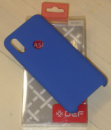 Чехол DEF для Xiaomi Redmi 7 Aqua silicone синий