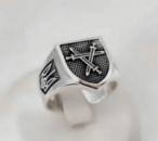 Перстень «32 ОМБр» (срібло)