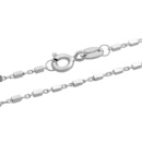 Серебряная цепочка CatalogSilver с без камней, вес изделия 2,54 гр (2135135) 410 размер