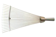 Грабли веерные Mastertool - 18 прутьев цинк 1 шт.