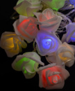 Гирлянда новогодняя Фигурки  12 LED, «Цветы», 5м+ переходник, мульти
