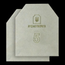 5 клас «Стандарт» 4.3 кг Бронеплита Арсенал Патріота (цена комплекта из 2-х плит)