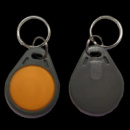 KEYFOB EM Grey/Yellow RFID брелок