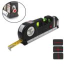 Лазерный уровень нивелир 2 линии 5 точек Fixit Laser Level Pro 3 + рулетка