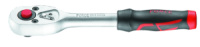 1/4« Трещотка с резиновой ручкой (24 зуб.) L=155 мм (FORCE 80222)