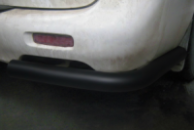 Задние углы AK003 Черные (2 шт., Нерж. сталь) для Hyundai H200, H1, Starex 1998-2007 гг