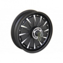 Мотор-колесо QS motor 60v-72v3000w(6000w) в ободе 12'' для электроскутера, под дисковый тормоз