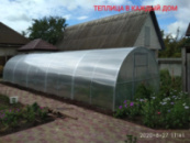 Теплица «ЭЛИТ» 3*12*2 (ш. д.в.), 36кв. м., покрытая поликарбонатом 4мм, от производителя