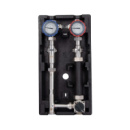 Насосна група Forte Quick System з триходовим клапаном без сервомотору 1« (без насосу) праве підкл., нержав. сталь SUS304 TAF-QSPGR3 Thermo Alliance