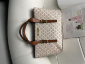 Сумка жіноча Michael Kors Moore small tote bag молочний