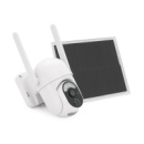 4 Мп 4G поворотная уличная PTZ видеокамера Voltronic, AI, Audio, Mic, PIR, Solar Panel 6W, SD, Battery 10400mA, UBox IPPTZ14425 2.8mm, 360°,IP67