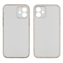 Чехол Matt Protective для Apple iPhone 12 розовый Люкс