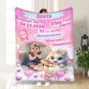 Плед 3D с метрикой Дракончик №3 1 фото 3846_A 16616 160х200 см