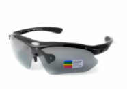 Защитные очки со сменными линзами RockBros Rockbros-5 Black (5 сменных линз + Polarized) (rx-insert)
